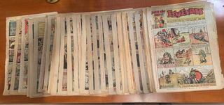 LOTE 35 TEBEOS LEYENDAS HISPANO AMERICANA 1942