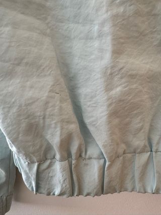 Chaqueta bomber azul claro