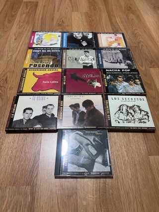 Lote 13 CDs Música Pop Rock Español