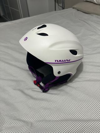 Casco Esquí Snowboard Tijuana Blanco Talla M