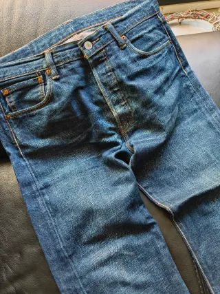 Pantalón Levis 501 Heavyweight Azul Talla 44