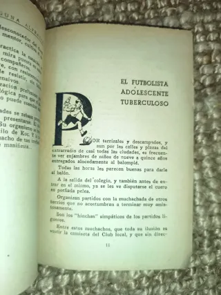 Libro antiguo deportivo (1950)