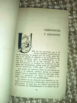 Libro antiguo deportivo (1950)