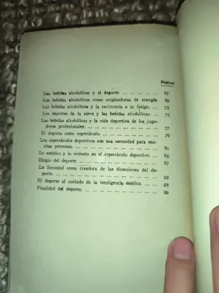 Libro antiguo deportivo (1950)