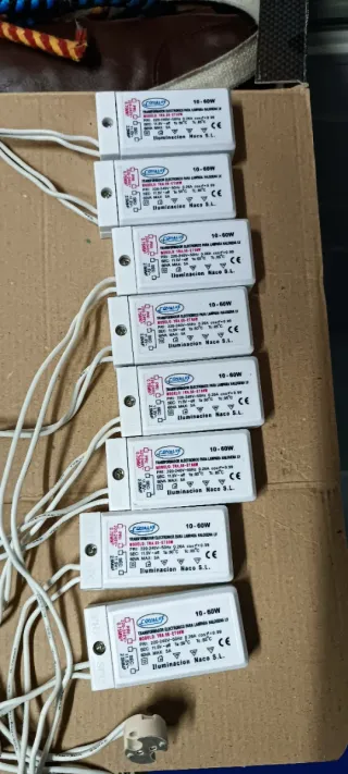 Transformadores Electrónicos 20-60W Halógenos