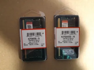 2 x memorias de 16GB DDR5-5600 nuevas