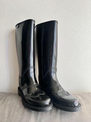 Botas de Agua Gucci Negras