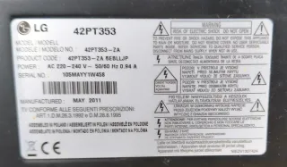 TV LG 42PT353
