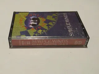 Simple Minds Street Fighting Years Cassette 1989