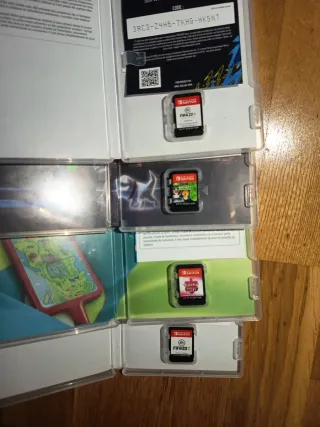 Nintendo Switch Juegos: FIFA 20, FIFA 22, Luigi's