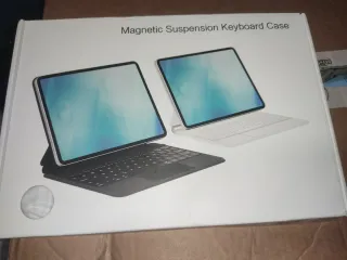 Teclado Magnético iPad Pro/Air Apple, blanco