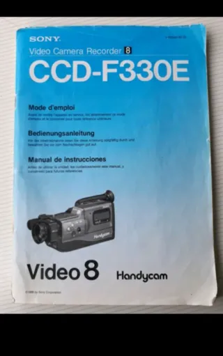 Cámara de video Sony Video 8 Handycam