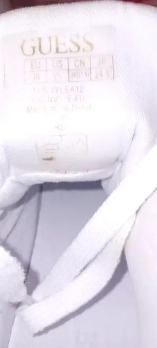 Zapatillas GEESS tobilleras blancas Talla 39