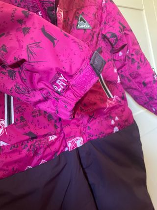 Mono de Nieve Infantil Rosa