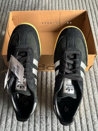 Adidas Samba OG Negro/Plata Talla 38.5