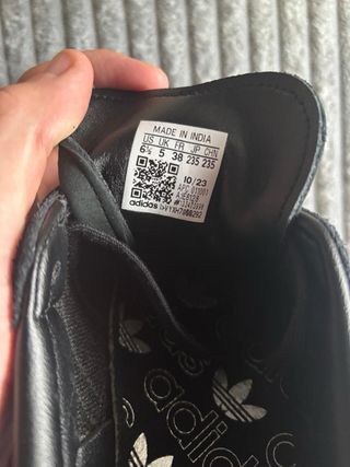 Adidas Samba OG Negro/Plata Talla 38.5