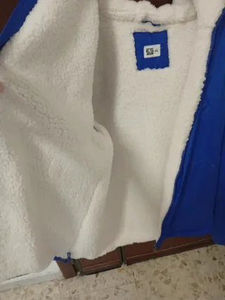 Giubbino invernale blu taglia XL