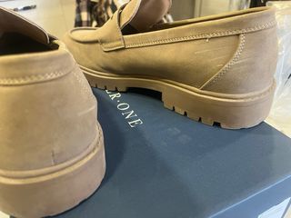 Mocassini uomo beige/marrone