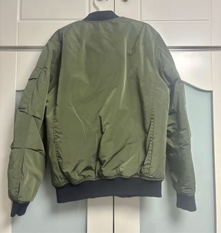Chaqueta Bomber Verde Militar