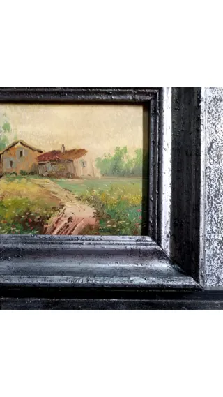 PAISAJE OLEO CUADRO ANTIQUE № 69