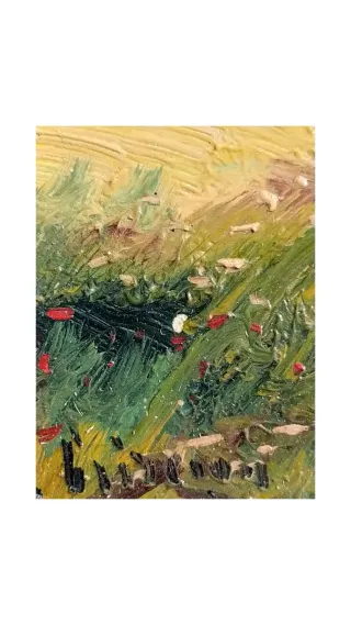 PAISAJE OLEO CUADRO ANTIQUE № 69