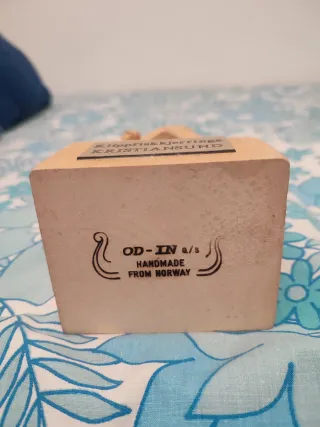 Figura Artesanía Nórdica Madera Handmade