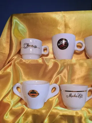 Set 16 Tazzine Caffè Porcellana