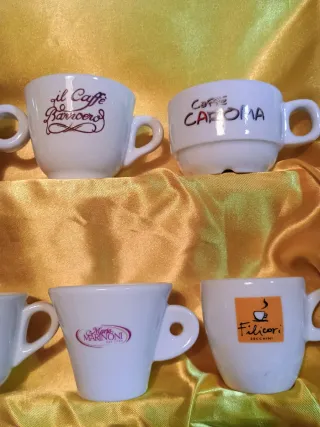 Set 16 Tazzine Caffè Porcellana