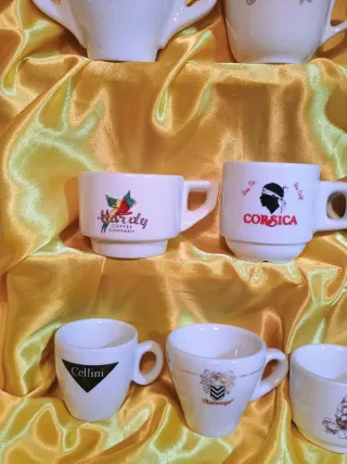 Set 16 Tazzine Caffè Porcellana