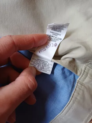 Abrigo Calvin Klein Beige Doble Botonadura