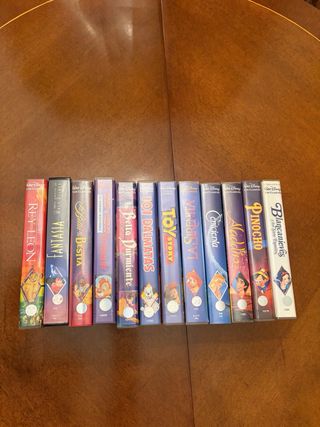 Lote VHS Clásicos Disney (Español)