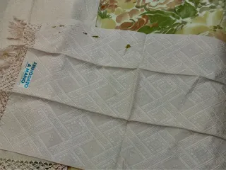 Asciugamani Viso/Ospite Cotone Rosa Vintage