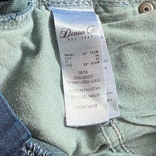 Pantalones Vaqueros Slim Azul Oscuro