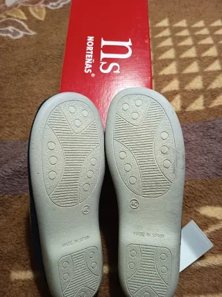 Zapatillas Norteñas Mujer Talla 40 Azul