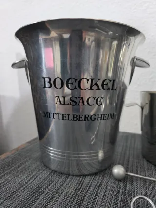 Set Coctelería: Coctelera, cubitera y Accesorios