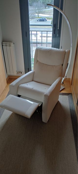 Sillón Polipiel Blanco