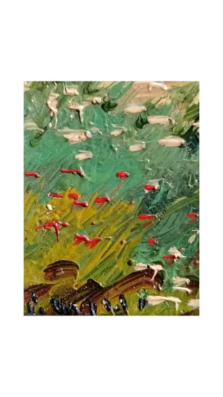 PAISAJE OLEO CUADRO ANTIQUE № 70