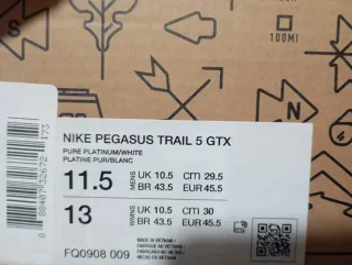 Nike Pegasus 5 Gtx Trail Running Shoes