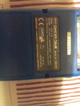 Game Boy Color Pokémon Amarillo