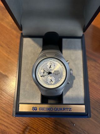 Reloj Seiko Chronograph Cuarzo Caja Original