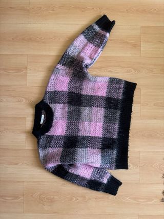 Jersey Studio Eleven cuadros rosa/negro Talla S