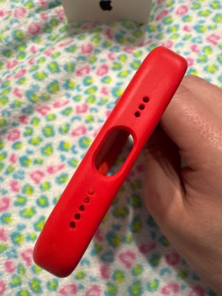 Cover iPhone 15 Pro Rosso Apple