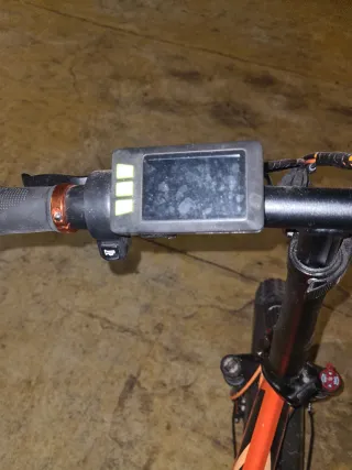 Bicicleta Eléctrica Plegable Youin Naranja