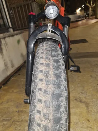 Bicicleta Eléctrica Plegable Youin Naranja