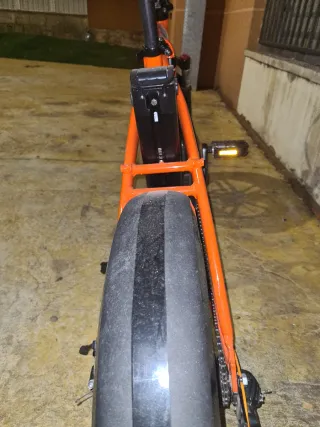 Bicicleta Eléctrica Plegable Youin Naranja