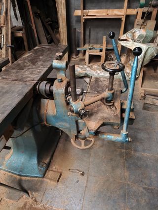 Mesa de carpintero: cepilladora, corte y fresadora