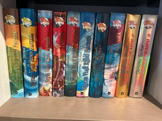 Lote 10 libros de Geronimo Stilton