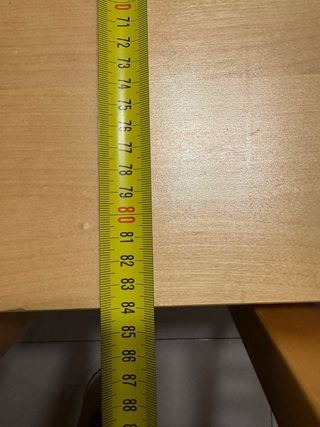 Mesa extensible comedor y 6 sillas madera IKEA