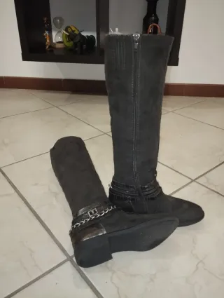 Stivali donna grigi