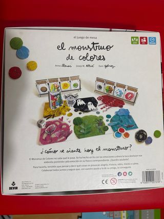 El Monstruo de Colores Juego de Mesa